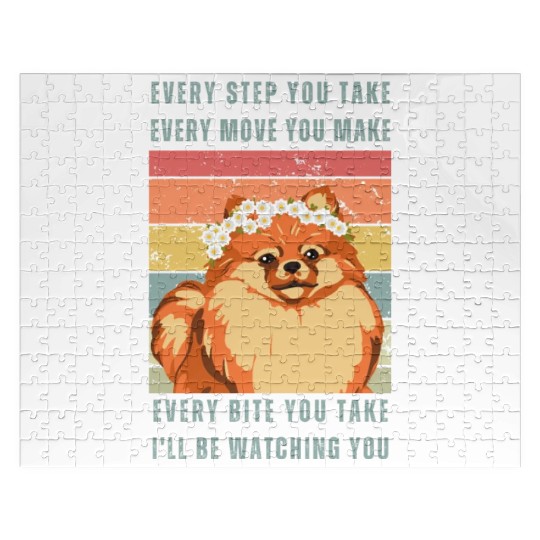 Every Bite You Take - Pomeranian Jigsaw Puzzles