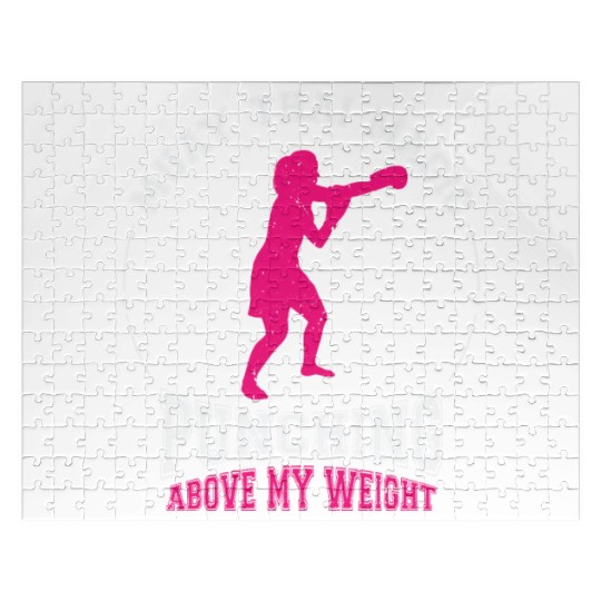 International Women's Day Muay Thai Girl Power Jigsaw Puzzles