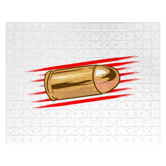Sticks And Stones Gun Bullets 2nd Amendment Jigsaw Puzzles