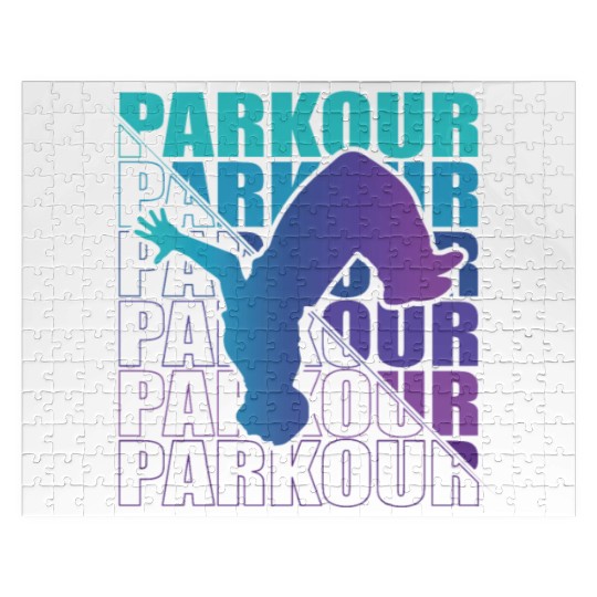 Parkour, Freerunning, Street Workout Acrobatic Jigsaw Puzzles