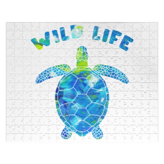 Wildlife Turtles Reptile Sea Animal Tortoise love Jigsaw Puzzles