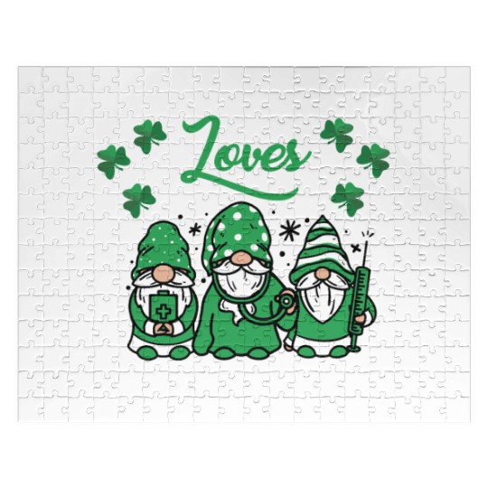 Wound Care Nurse Shenanigans St. Patrick's Day Jigsaw Puzzles
