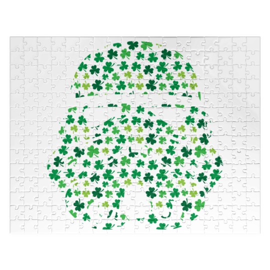 Stormtrooper Saint Patricks Day Jigsaw Puzzles