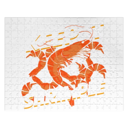 Keep It Shrimple Shrimp Seafood Lover Jigsaw Puzzles