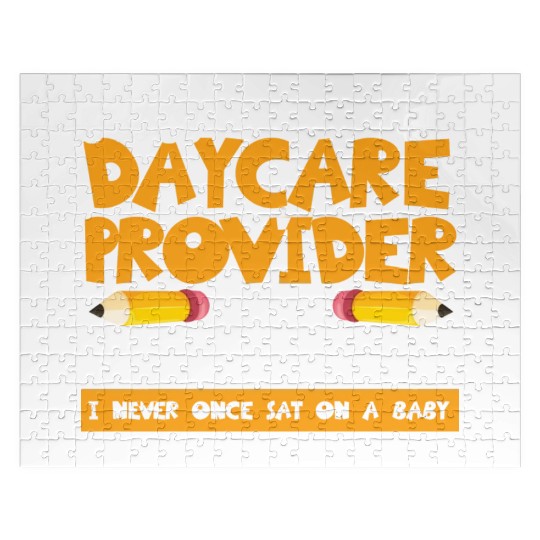 Daycare Teacher Child Care Daycare Provider Gift Jigsaw Puzzles