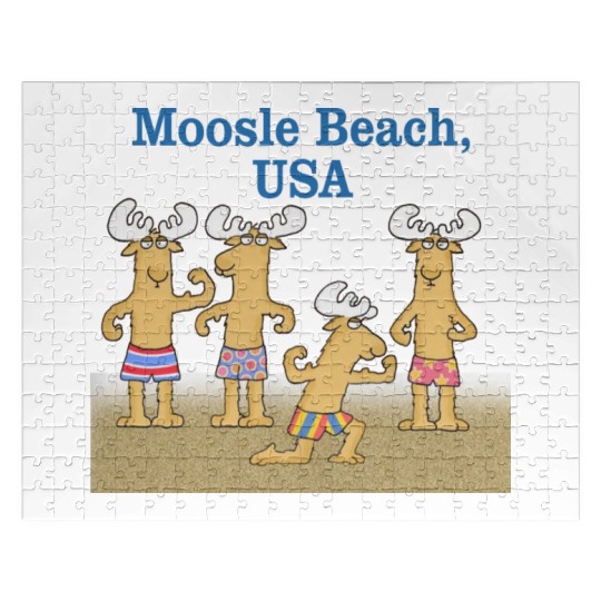 Moosle Beach USA Jigsaw Puzzles