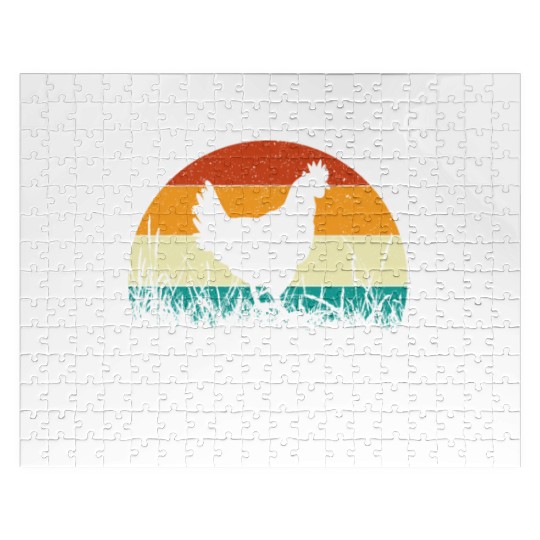 Chicken Farmer Chicken Whisperer Farm Animal Jigsaw Puzzles