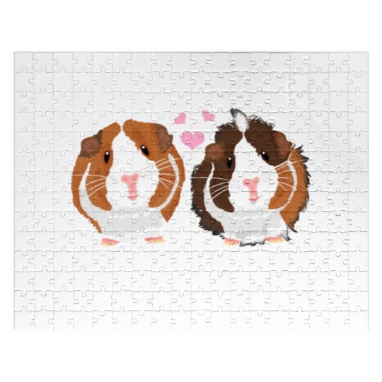Wheek I Love You Guinea Pig Clothes Cavy Gift Guin Jigsaw Puzzles