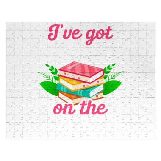 Librarian Bookworm Book Nerd Reading Library Jigsaw Puzzles