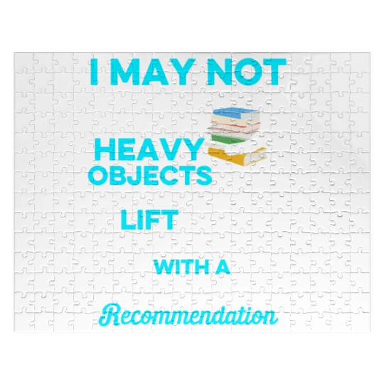 Librarian Bookworm Book Nerd Reading Library Jigsaw Puzzles