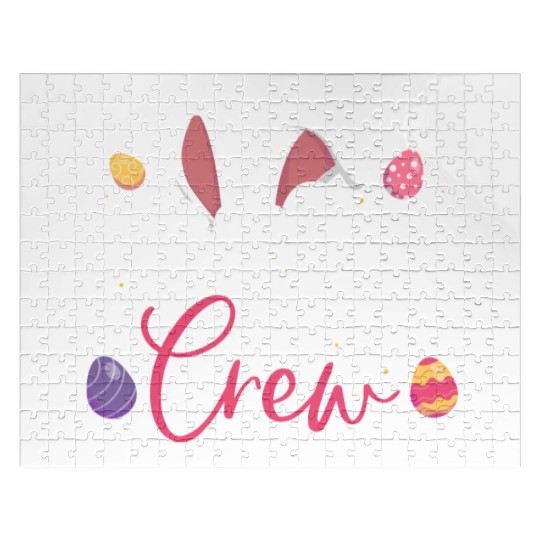 Cousin Crew Easter Day Toddler Matching Boy Girls Jigsaw Puzzles