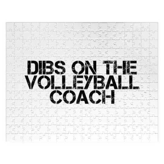 Dibs On The Volleyball Coach 2 Jigsaw Puzzles