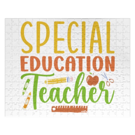 Special Education Teacher Cute Sped Awareness Jigsaw Puzzles