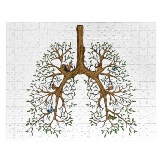 Mother Nature Breath Of Life Nature s Lungs T Shi Jigsaw Puzzles