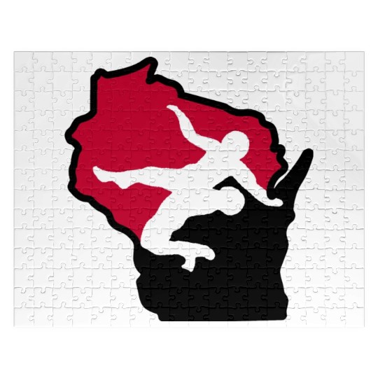 Wisconsin Wrestling Jigsaw Puzzles