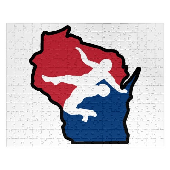 Wisconsin Wrestling Jigsaw Puzzles