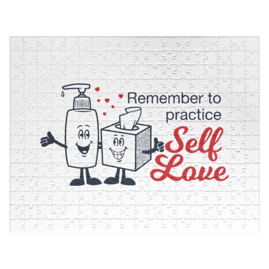 Remember To Practice Self Love Jigsaw Puzzles