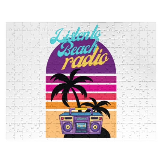 Listen to beach radio Jigsaw Puzzles