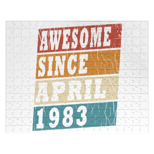 April 1983 Anniversary April 1983 April Jigsaw Puzzles