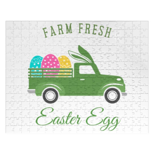 Farm Fresh Easter Day Jigsaw Puzzles