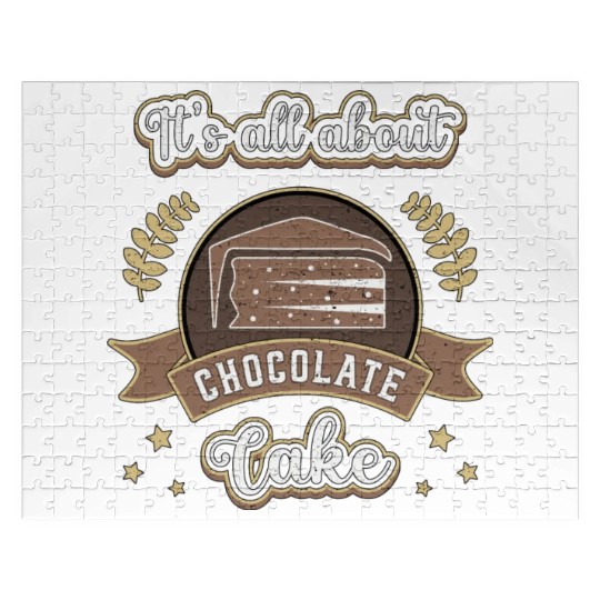 Chocolate Cake Day Dessert Sweet Delicious Jigsaw Puzzles