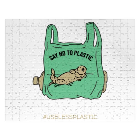 Save The Ocean Seal Save The Earth Environment Jigsaw Puzzles