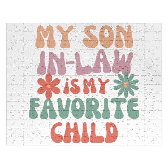 My Son In Law Is My Favorite Child Jigsaw Puzzles