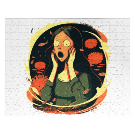 Surreal Scream Lisa Jigsaw Puzzles