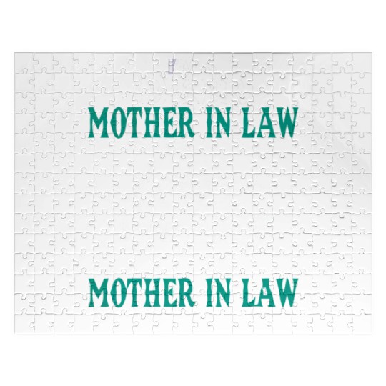 I'M A BIKER MOTHER IN LAW Jigsaw Puzzles