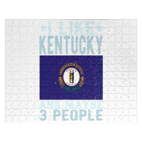 Kentucky Flag US State Jigsaw Puzzles