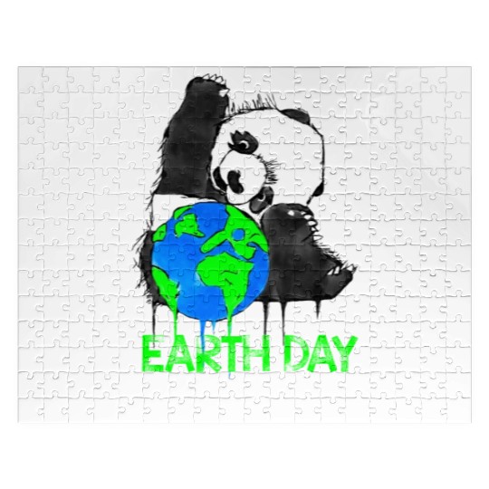 Earth Day Panda Jigsaw Puzzles
