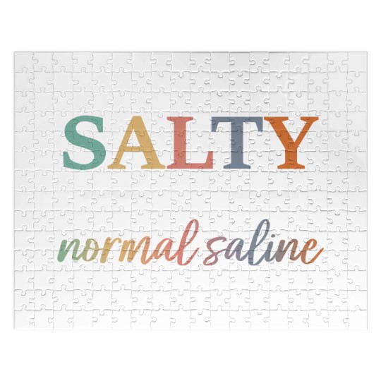Salty Like Normal Saline Jigsaw Puzzles