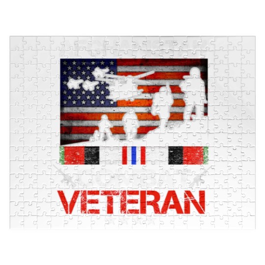 afghanistan combat veteran us veteran military Jigsaw Puzzles