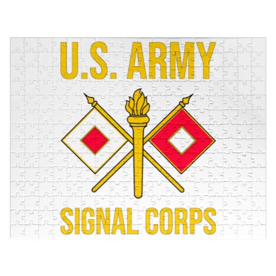 ARMY SIGNAL CORPS BRANCH USASC US Jigsaw Puzzles