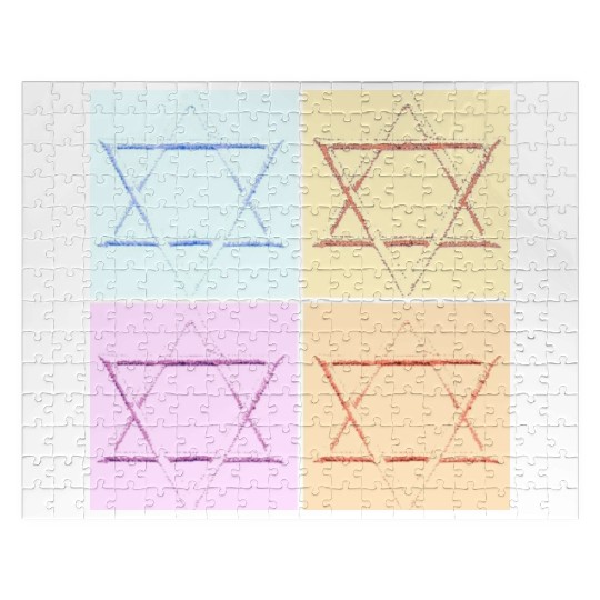 Star of David Design Jigsaw Puzzles
