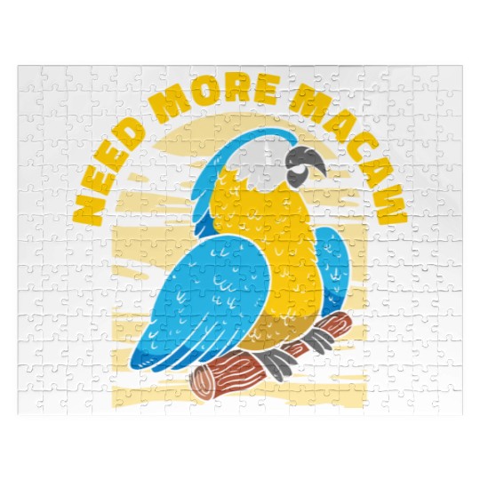 Macaw Parrot Lover Nature Zoo Animal Pet Jigsaw Puzzles