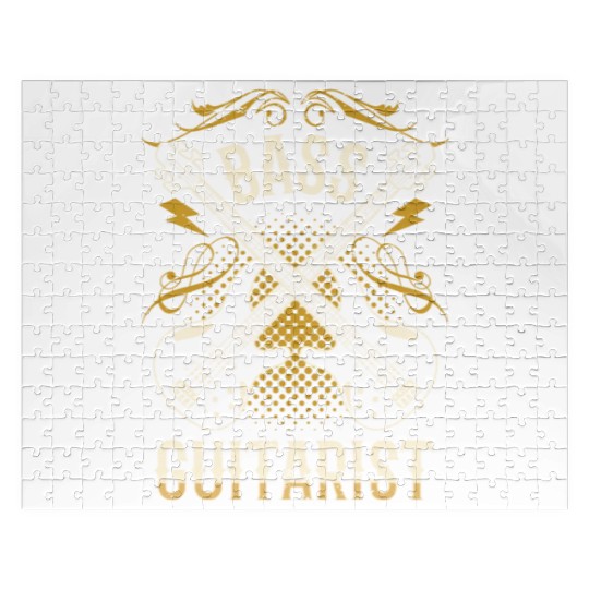 Bass Guitarist Guitar Musician Band Music Jigsaw Puzzles