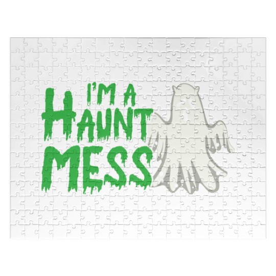 Halloween Paranormal Ghost Hunters Horror Fans Jigsaw Puzzles