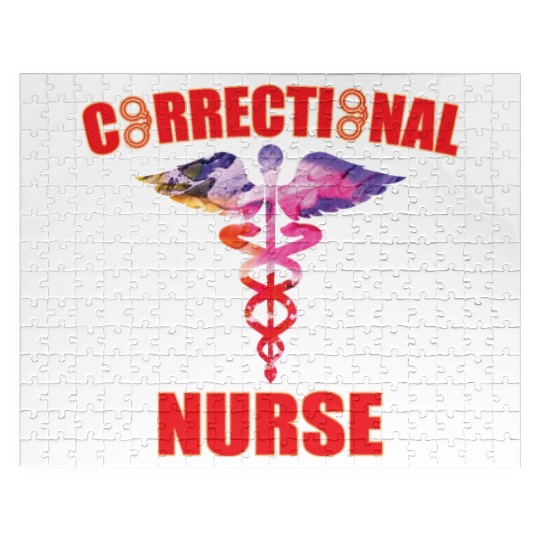 Great Correctional Nurse Design Prison Nurse Jigsaw Puzzles