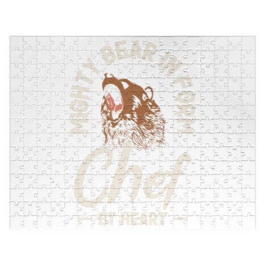 Chef Beast Animal Lover Bear Cooking Jigsaw Puzzles
