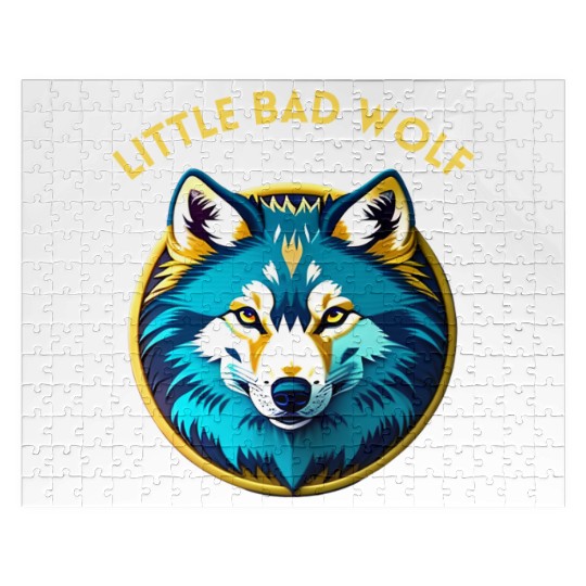 Little Bad Wolf Graphic Jigsaw Puzzles