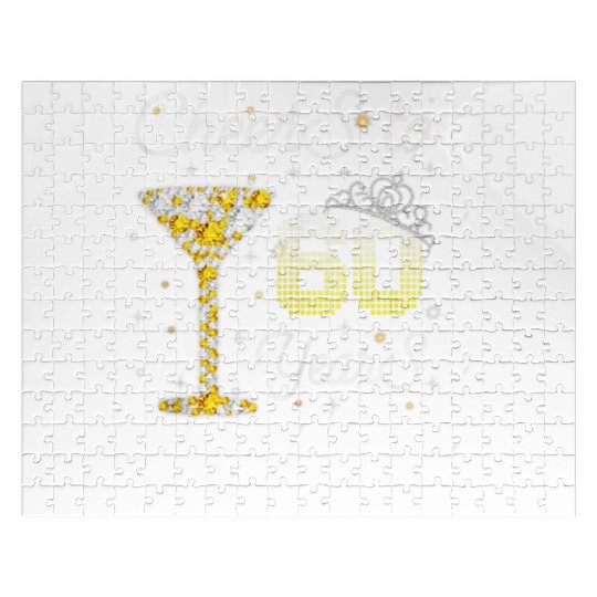 Cheers 60 Years Old 60th Birthday Girl Women 60 Jigsaw Puzzles