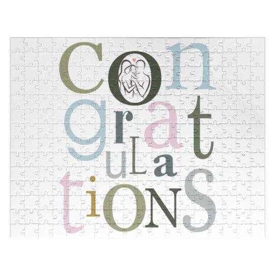 congratulations newborn baby Jigsaw Puzzles
