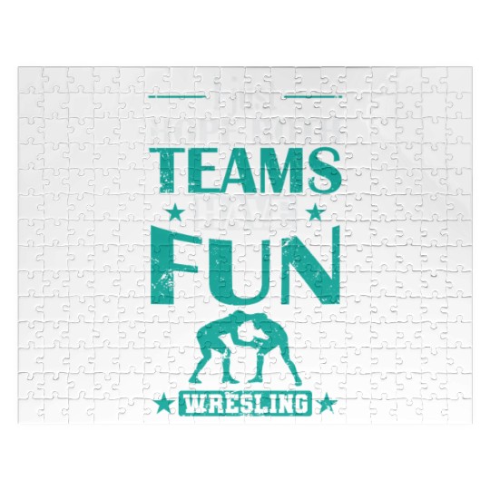 I Just hope both Teams have Fun Wrestling Jigsaw Puzzles