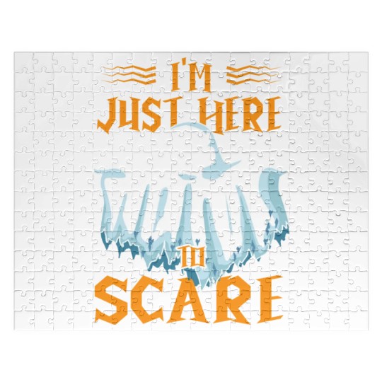 Halloween Paranormal Ghost Hunters Horror Fans Jigsaw Puzzles