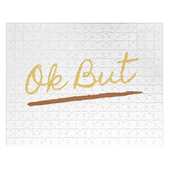 Ok But First Coffee Drinker Funny Coffee Lover Jigsaw Puzzles