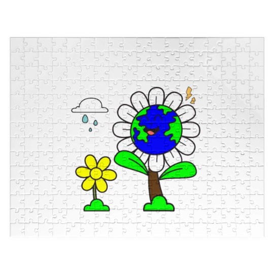 Taking care of the earth to save a life Earth day Jigsaw Puzzles