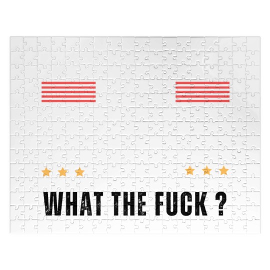 Toddler. Education. What the hell. Funny saying Jigsaw Puzzles