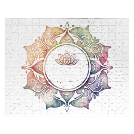 Yoga Mandala DIY Spiritual Meditation Karma Sport Jigsaw Puzzles