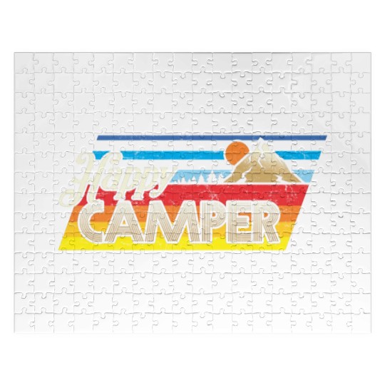 Happy Camper Jigsaw Puzzles